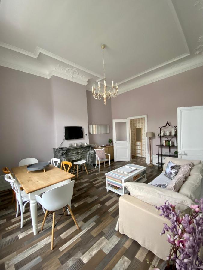 Grand Appartement De Style Haussmannien Boulogne-sur-Mer Esterno foto